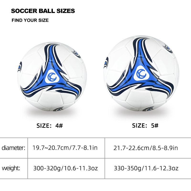 Durable Soccer Ball, 1 Count Size 4 5 Football for Entertainment and Competition, Perfect for Training, Outdoor Ball Sports Equipment, Gym Essentials