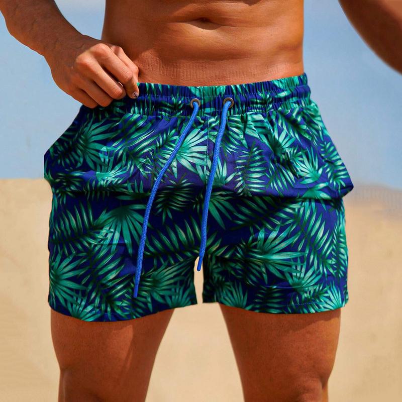 GINGTTO Men's Swim Trunks Quick Dry Summer Beach Shorts with Mesh Lining