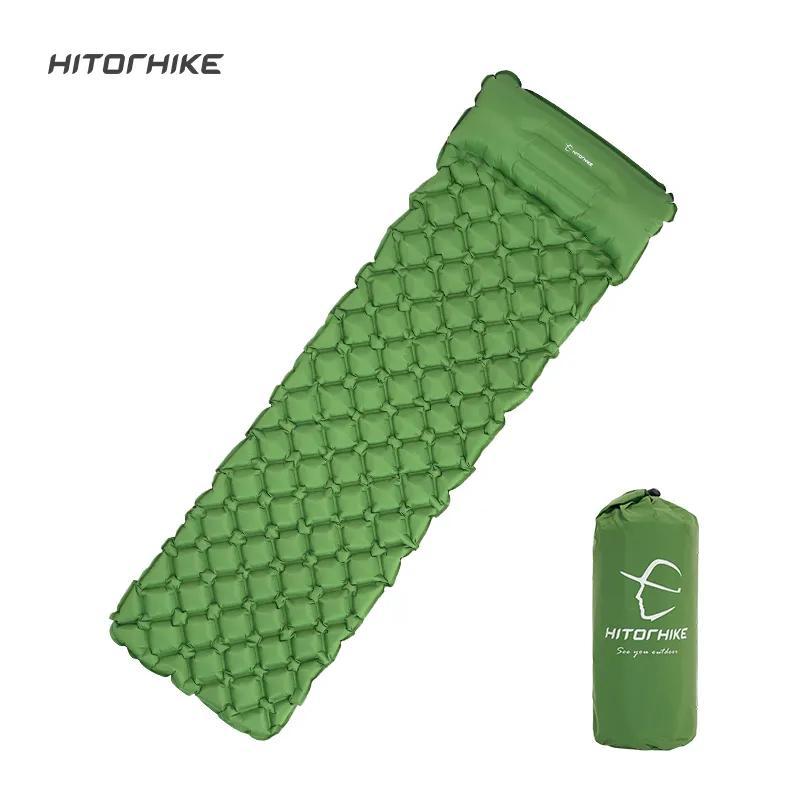 Inflatable Sleeping Mat, 1 Count Portable Lightweight Outdoor Pad with Storage Bag, Compact Backpacking Ultra Light Mattress for Camping Hiking