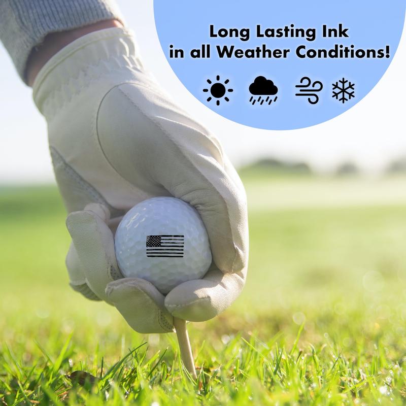 Ball Badge - Unbeatable Self-Inking Golf Ball Stamp, Perfect Golf Ball Marker & Reusable Identifying Solution for Golf Enthusiasts