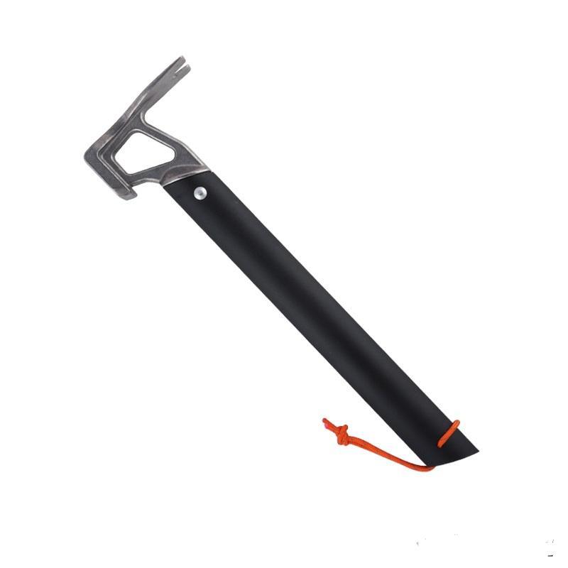 Multifunctional Outdoor Ground Hammer, Camping Tent Hammer, Durable Lightweight Tent Hammer, Portable Tent Removal Tool for Campers