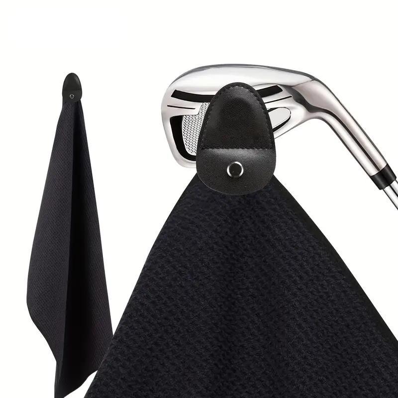 Magnetic Golf Towel, Top-tier Microfiber Golf Towel with Deep Waffle Pockets, Industrial Strength Magnet for Strong Hold To Golf Carts Or Clubs