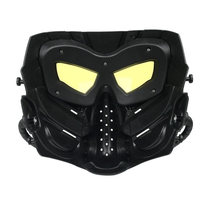 Tactical Mask, 1 Count Full Face Protective Mask with Strap, Tactical Full Face Mask for Shooting Game, Shiesty Mask