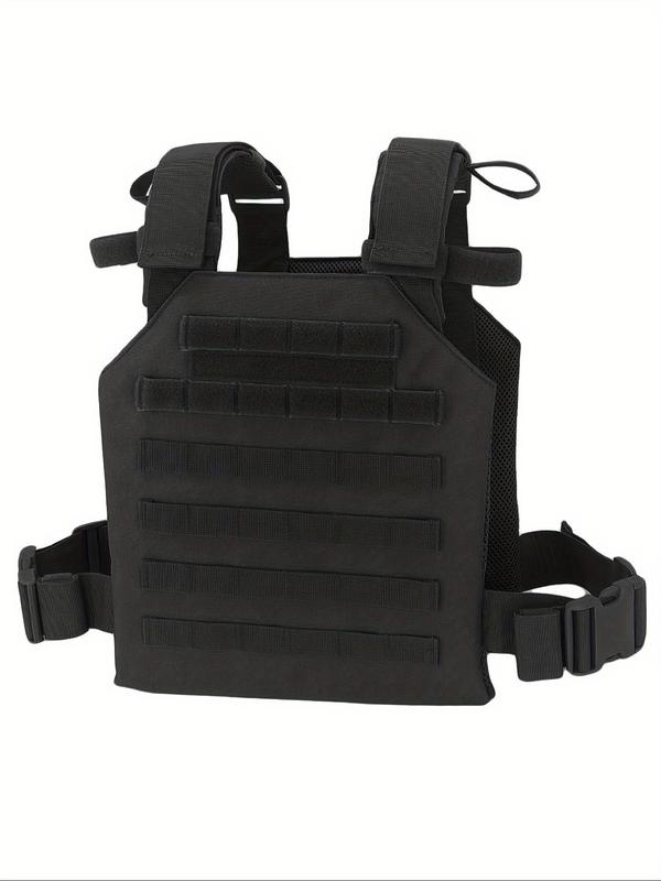 Adjustable Lightweight Tactical Vest, Sport Vest for Outdoor, Hunting, Training, Plate Carrier, Men's Bum Bag & Belt Bag,  Belts for Men