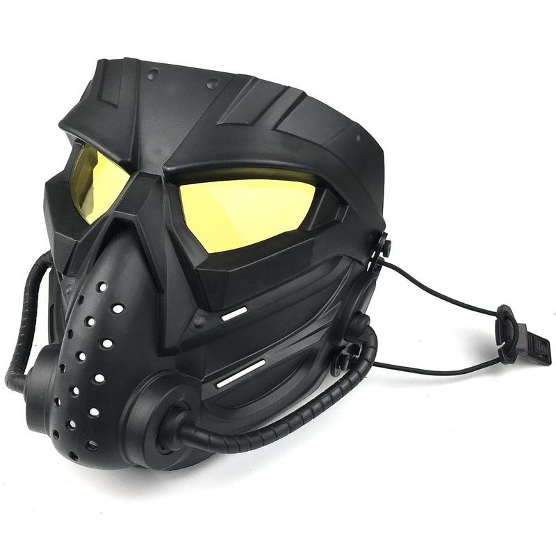 Tactical Mask, 1 Count Full Face Protective Mask with Strap, Tactical Full Face Mask for Shooting Game, Shiesty Mask