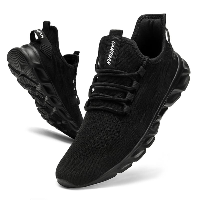 Men's Sports Shoes  Lightweight Non-Slip Sneakers Walking Shoes Breathable Mesh Fitness Shoes Runner Training