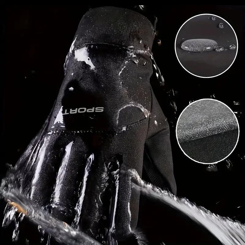 Winter Sports Gloves, 1 Pair Touch Screen Cold Weather Gloves, Outdoor Sports Gloves for Cycling, Skiing, Snowboarding, Sports & Outdoor Accessories