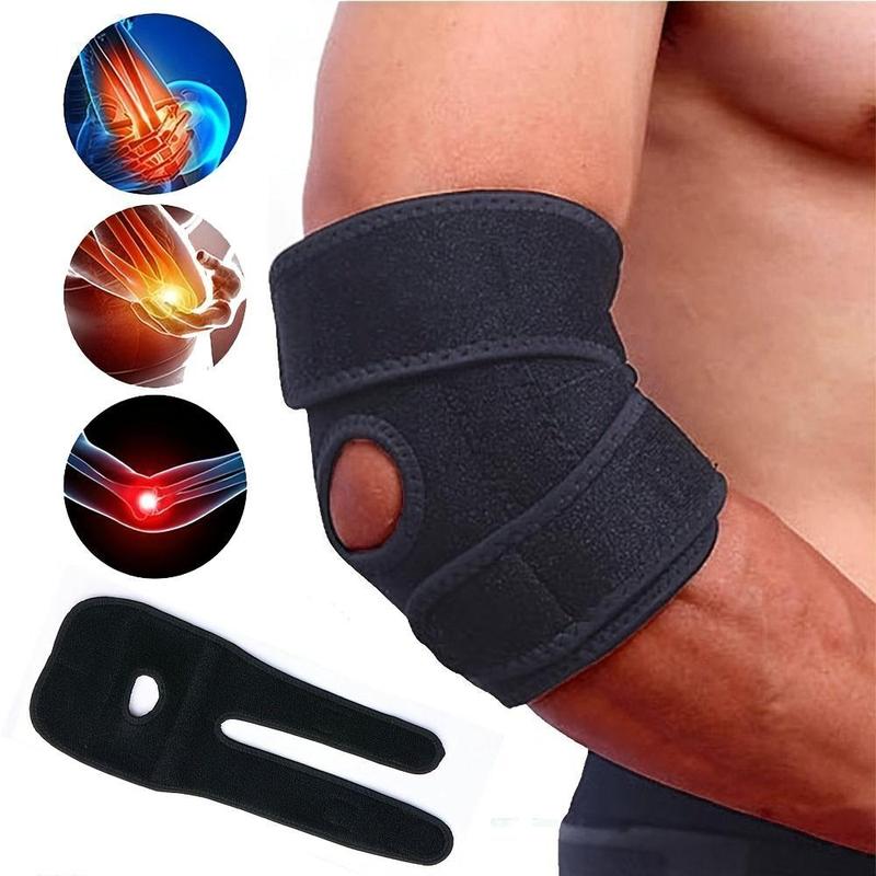 Sports Breathable Elbow Support Pad, Soft Elbow Pad for Tennis Basketball, Basketball and Outdoor Sports Accessories