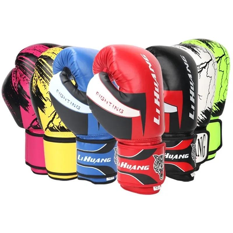 High Quality Kick Boxing Gloves for Men Women PU Karate Muay Thai Gloves Guantes De Boxeo Free Fight MMA Training Equipment