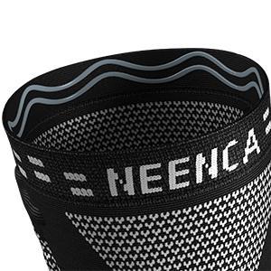 NEENCA Sports Knee Sleeve for Runner, Workout, Gym, Basketball, Volleyball, Hiking Spicy Dill knee pain Breathable Sponge Knee Pads