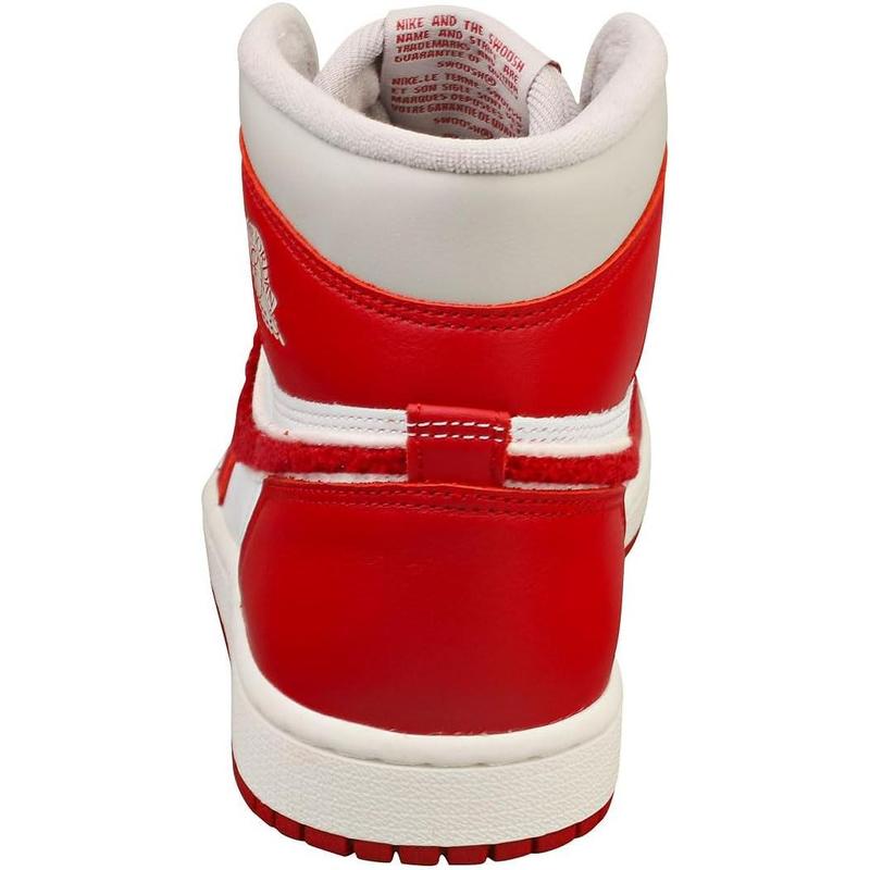 Women's Jordan 1 Retro Hi OG Lt Iron Ore Varsity Red-Sail (DJ4891 061)