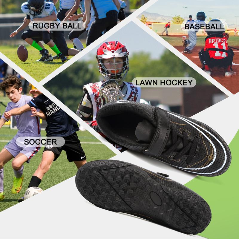 Kids Soccer Cleats Boys Girls Football Cleats Outdoor Indoor Soccer Shoes Hombres Baseball Cleats Professional Turf Football Boots