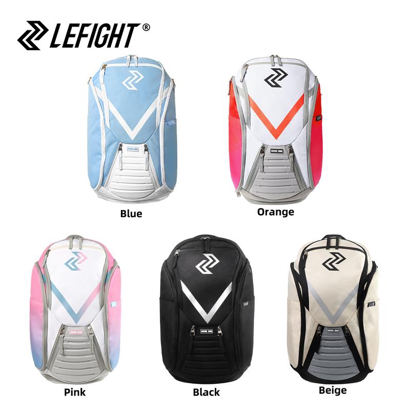 LEFIGHT Hoops Elite Pro Basketball Backpack With Dividers, Large Capacity Sports Training Backpack