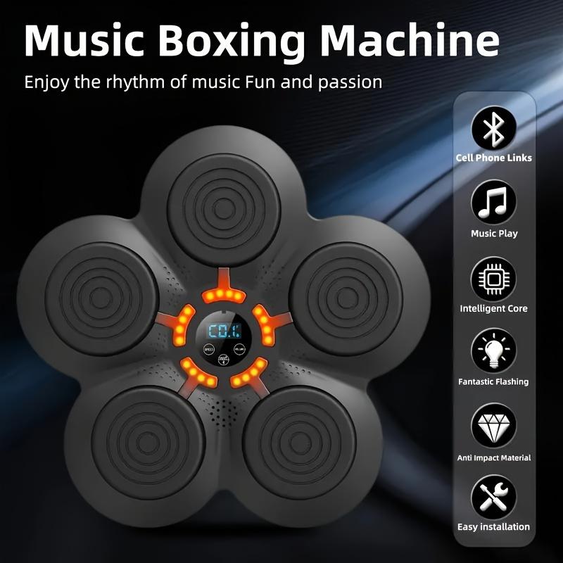 Music Boxing Machine Boxing Training Equipment Electronic Music Boxing Machine Boxing Training Equipment Boxing Reaction Target Boxing Machine Home and Gym