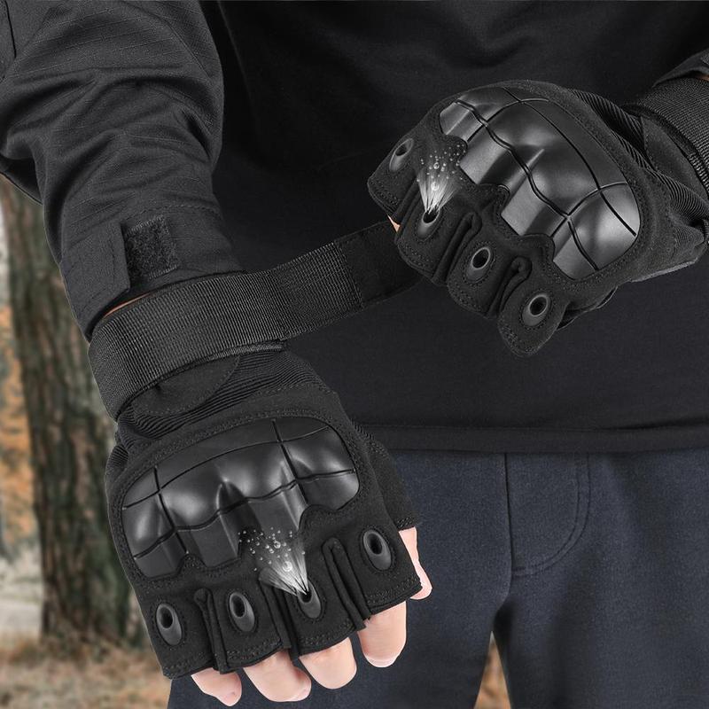 Men's Half Finger Sports Gloves, Breathable Comfortable Sports Gloves, Sports & Outdoor Clothing Accessories for Outdoor Cycling