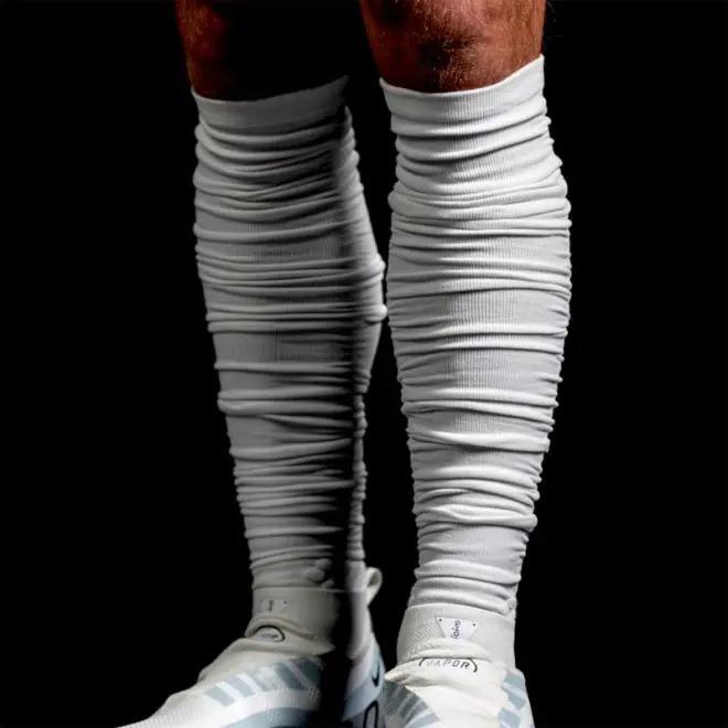 1Pairs 2 Pairs Scrunch Football Socks Non Slip Men Football Socks Extra Long Socks Soccer Socks Over The Knee Athletic