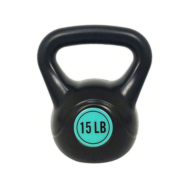 Wide Grip Kettlebell Exercise Fitness Weight Set, 4-Pieces