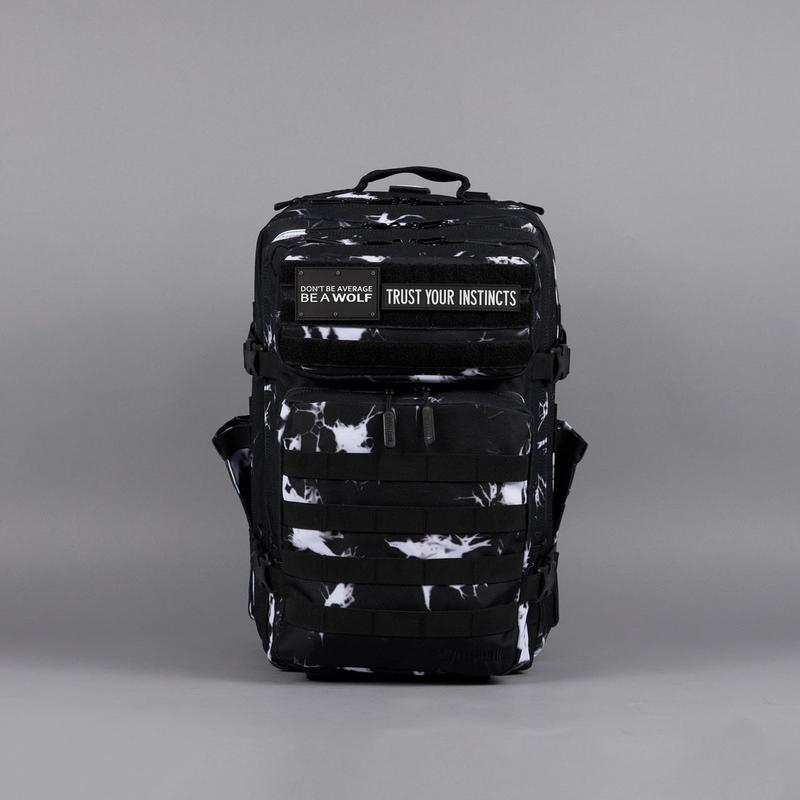 45L Backpack Black Lightning