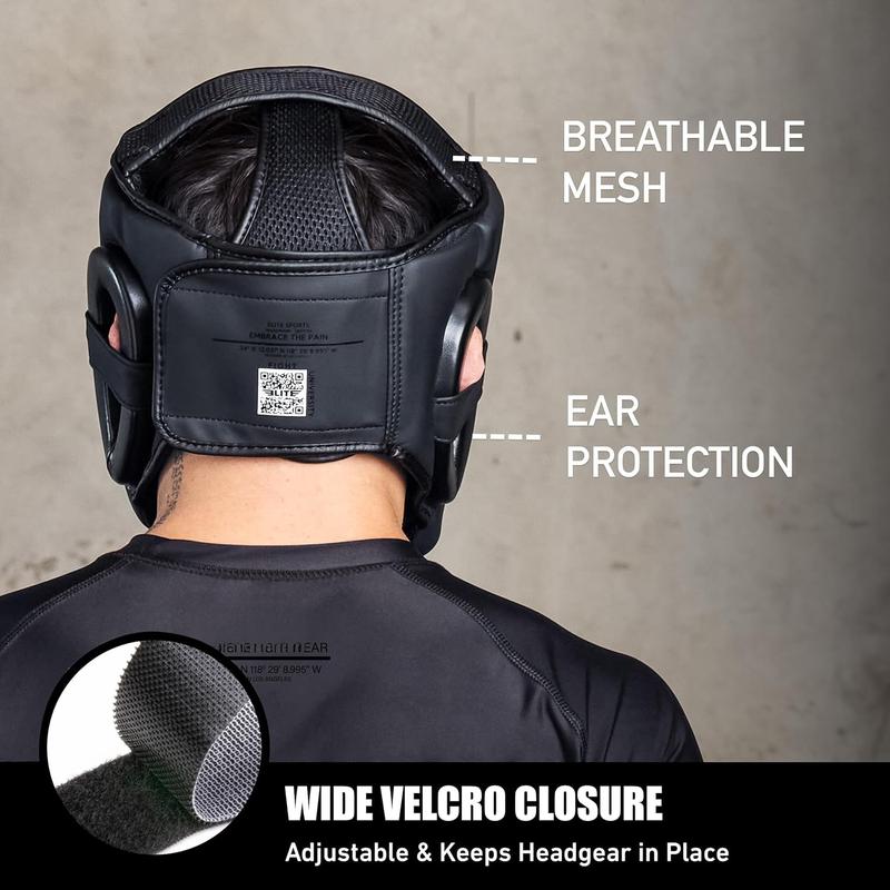 Best Boxing Headgear, Training Sparring Safety Head Guard for MMA, Kickboxing Trainees, Muay Thai, and Boxing for Adult Men