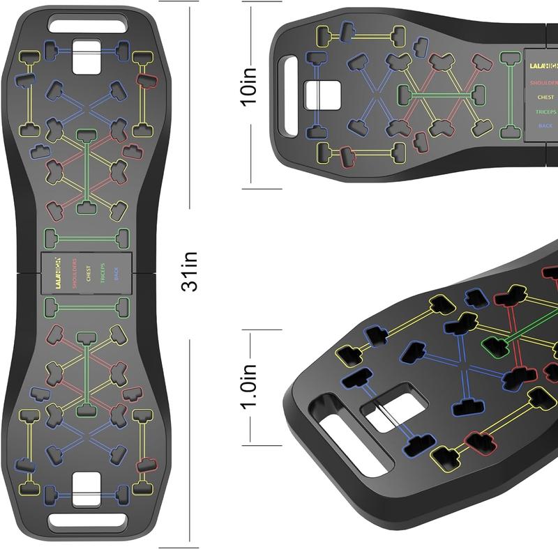 LALAHIGH-Push Up Board, Single Board with 5 Years Warranty, Fitness Equipment for Men and Women.