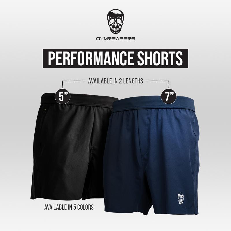 Gymreapers Lightweight Moisture-Wicking Performance Shorts 5