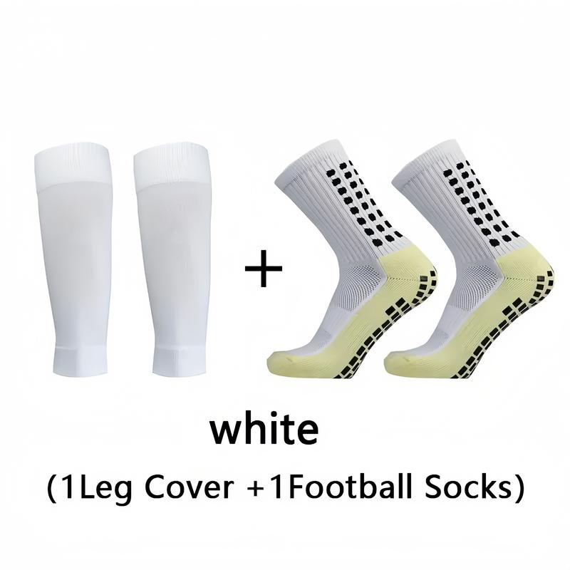 2 pairs of grip sports socks, benchmarking against football, basketball, running, rugby, anti slip and shock-absorbing sports socks