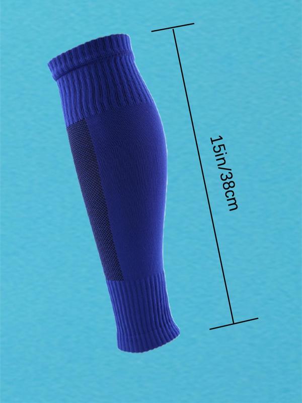 Unisex Solid Color Football Athletic Leg Protective Cover, Sports Knee Pads, Sports & Outdoor Clothes Accessories for Men & Women