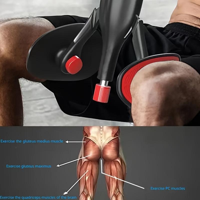 1pc hydraulic leg muscle trainer, pelvic floor muscle trainer, suitable for body shaping, leg slimming, and fitness exercises