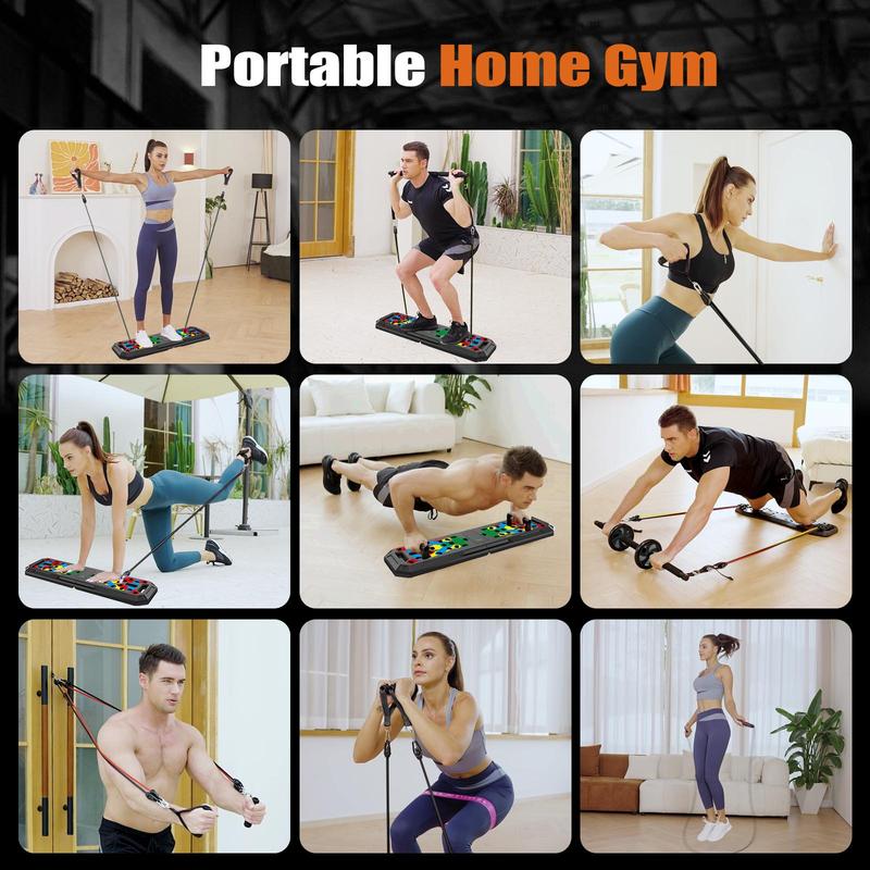 LALAHIGH Home Gym Kit:Fall Winter New Push Up Board for Shy Individuals – Achieve Your Dream Body and Sculpt Abs, Butt, and Arms in the Comfort of Your Home!