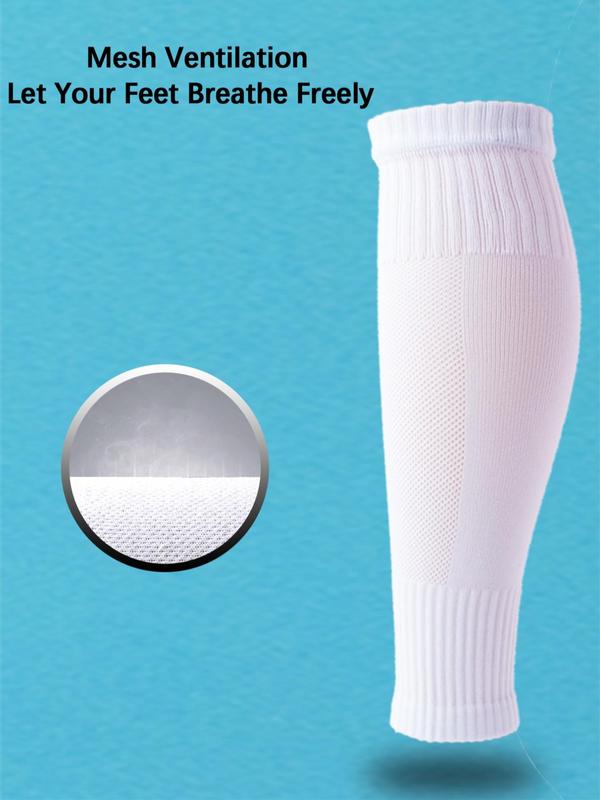 Unisex Solid Color Football Athletic Leg Protective Cover, Sports Knee Pads, Sports & Outdoor Clothes Accessories for Men & Women