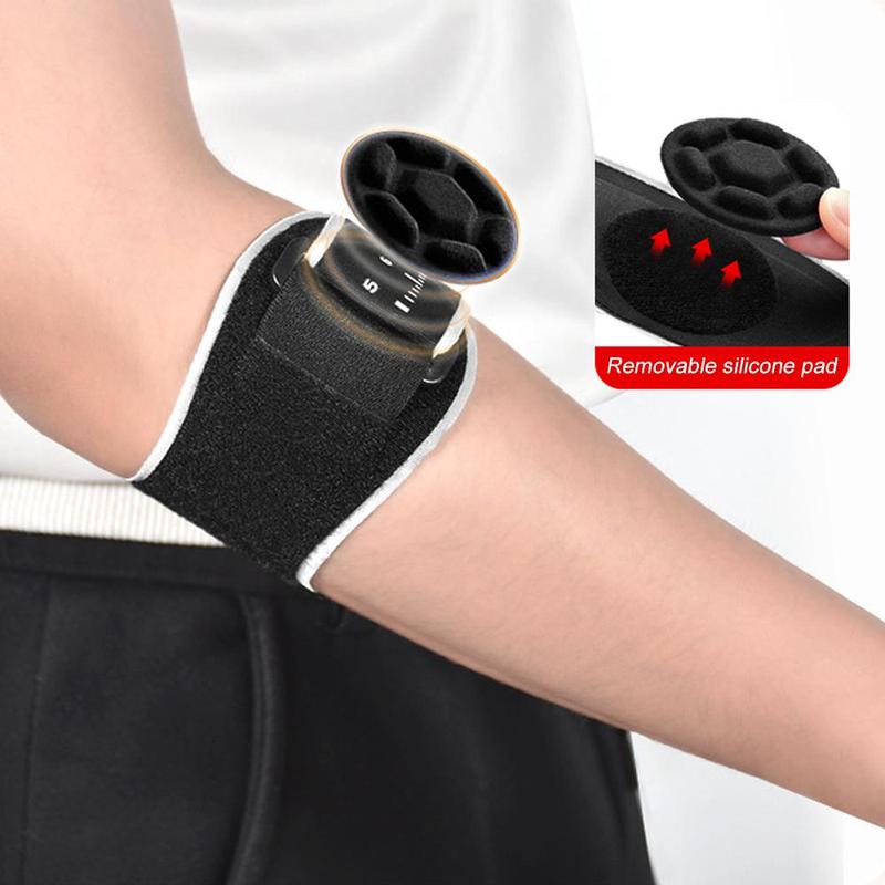 Adjustable Elbow Wrap, 1 Count Elbow Support for Men & Women, Elbow Protector for Baseball, Badminton, Tennis, Golf, Sports & Outdoor Accessories