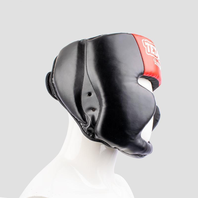 Boxing Helmet, PU Leather Boxing Helmet, Professional Training Equipment for Fighting, Judo, Kickboxing Headgear, Sparring Helmet