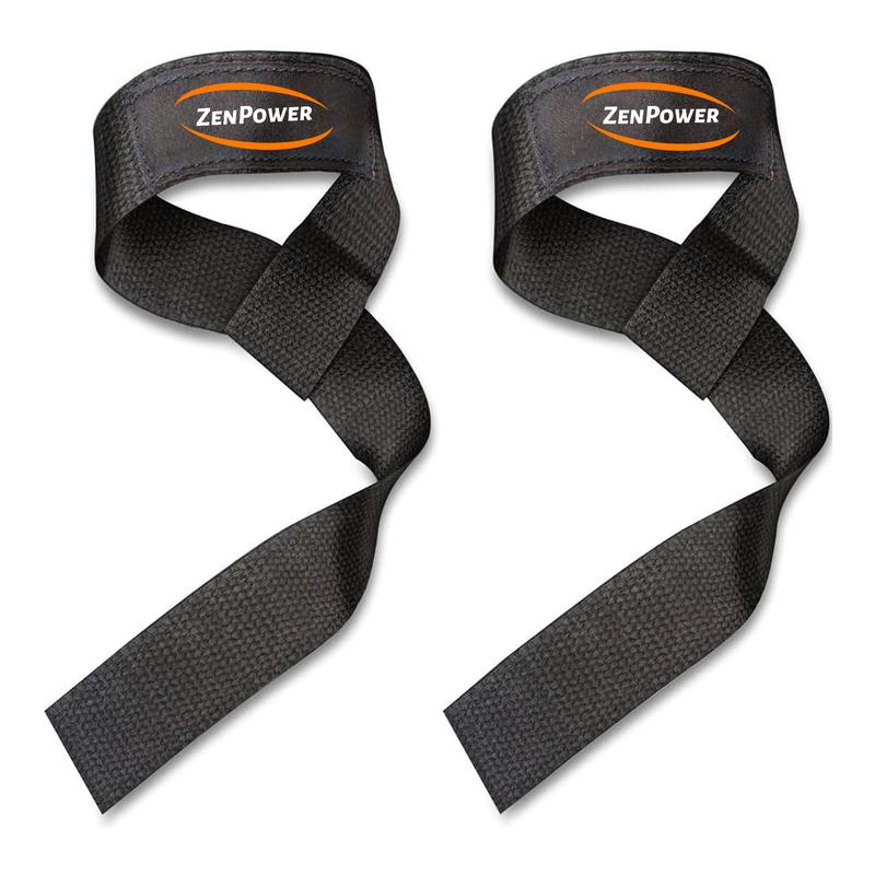 ZenPower Premium Padded Weightlifting Straps for Deadlifts, Rows, and Pull-ups – Durable, Comfortable Lifting Straps for Maximum Grip and Support during Strength Training.