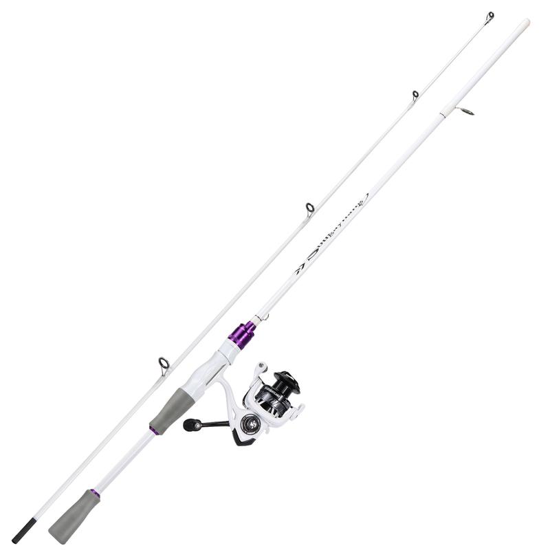 Sougayilang Fishing Rod and Reel Combo, Stainless Steel Guides Fishing Pole with Spinning Reel Combo for Bass , fishing equipment