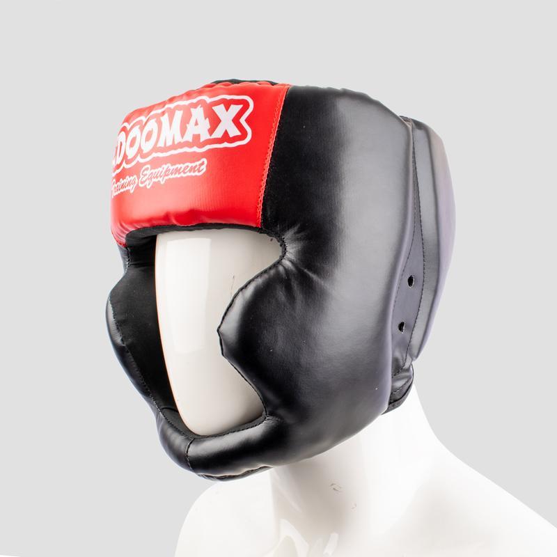 Boxing Helmet, PU Leather Boxing Helmet, Professional Training Equipment for Fighting, Judo, Kickboxing Headgear, Sparring Helmet