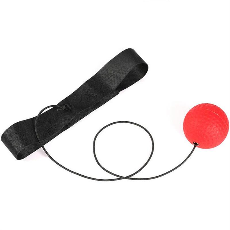 Boxing Reflector Ball, 1 Set Adjustable Headband Boxing Training Ball with 2 Counts Balls & Replacement Rope, Boxing Exerciser for Hand-eye Coordination