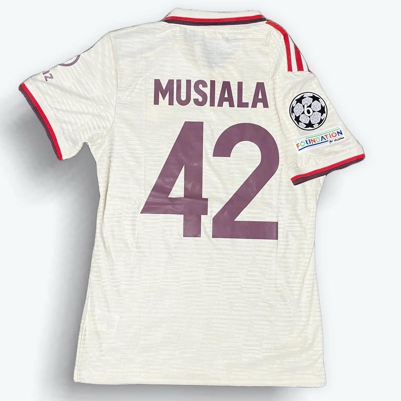 Soccer Jersey  Musiala 42  Player Version  Slim Fit (Size Up)