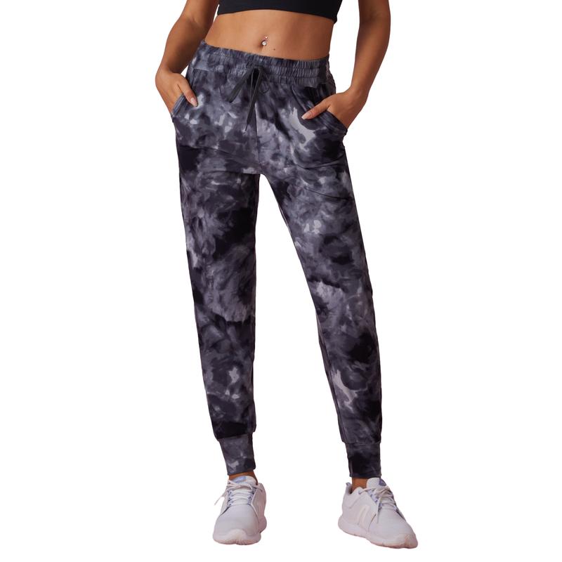 SHOWITTY  Joggers for Women - Sweatpants with Pockets Yoga Lounge Black Workout Pants