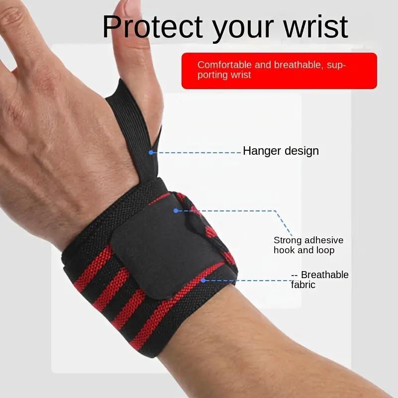 Adjustable Sports Wrist Guard, 1 Count Elastic Sports Wrist Support Braces for Adults