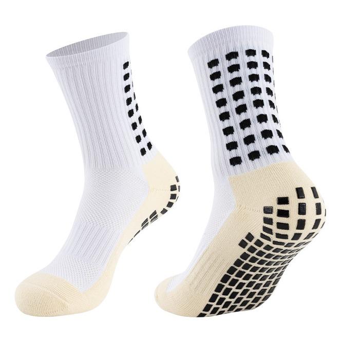 Men's Soccer Socks Grip Pads Non Slip Football Baseball Soccer Socks Women Anti Slip Yoga Fitness Socks for Girls