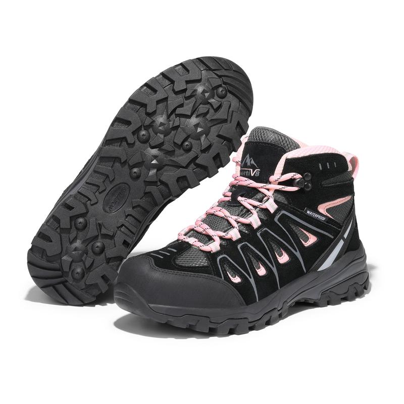 NORTIV8 Women's Non-slip Waterproof Hiking Boots