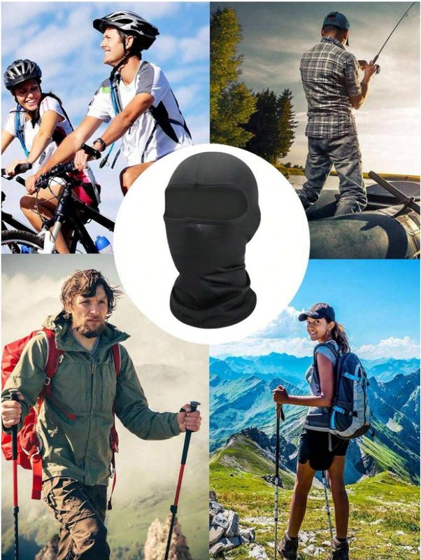 Sports Headgear Ice Silk Cycling Mask Summer Outdoor Sunscreen Headgear Bike Riding Ice Silk Headgear Open Eyes