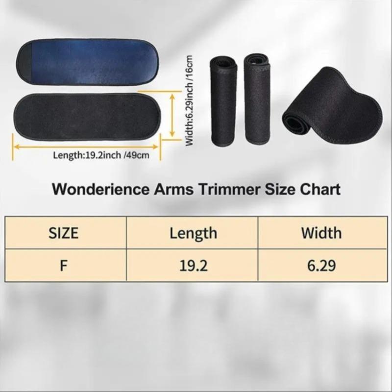 Sports Arm Shaper Bands, 1 Pair Neoprene Sweat Arm Shaper Bands, Adjustable Arm Shaper Bands for Women, Fitness Accessories for Home Gym Workout