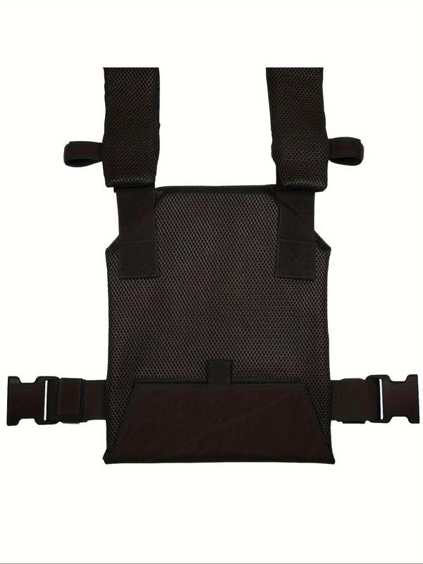 Adjustable Lightweight Tactical Vest, Sport Vest for Outdoor, Hunting, Training, Plate Carrier, Men's Bum Bag & Belt Bag,  Belts for Men