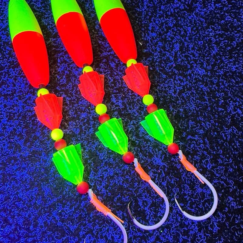 The Jumbo Whacky Cat Fishing Rig - 3 Pack