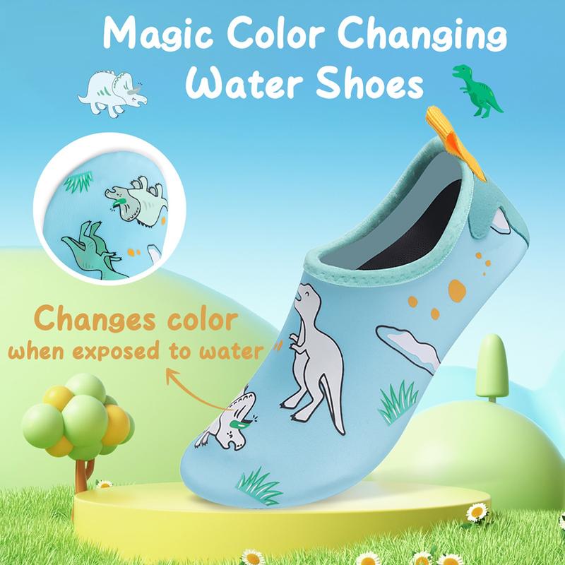 Summer 2024 Discoloration Walk Water Shoes,Plain Lightweight Creek Shoes for BeachVacation, Quick Dry Breathable CreekShoes, Surfing, non-slip shoess, Girl'sWalking Shoes