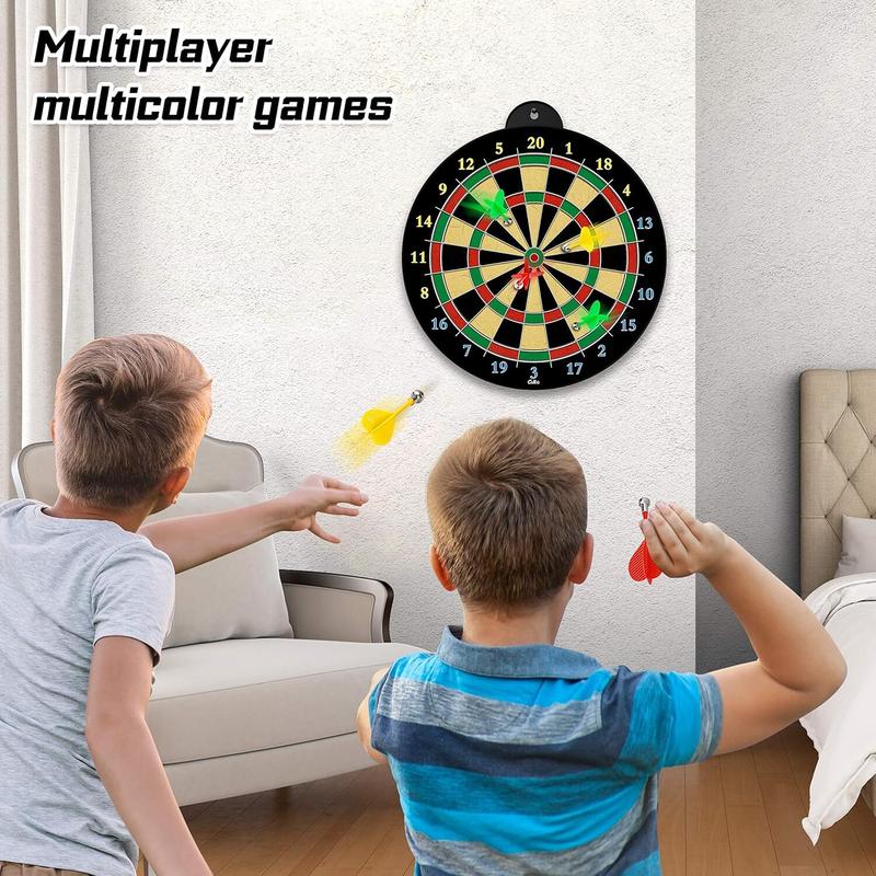 Magnetic Dart Board - 12pcs Magnetic Darts - Excellent Indoor Game and Party Games - Gifts for Boy, Girls