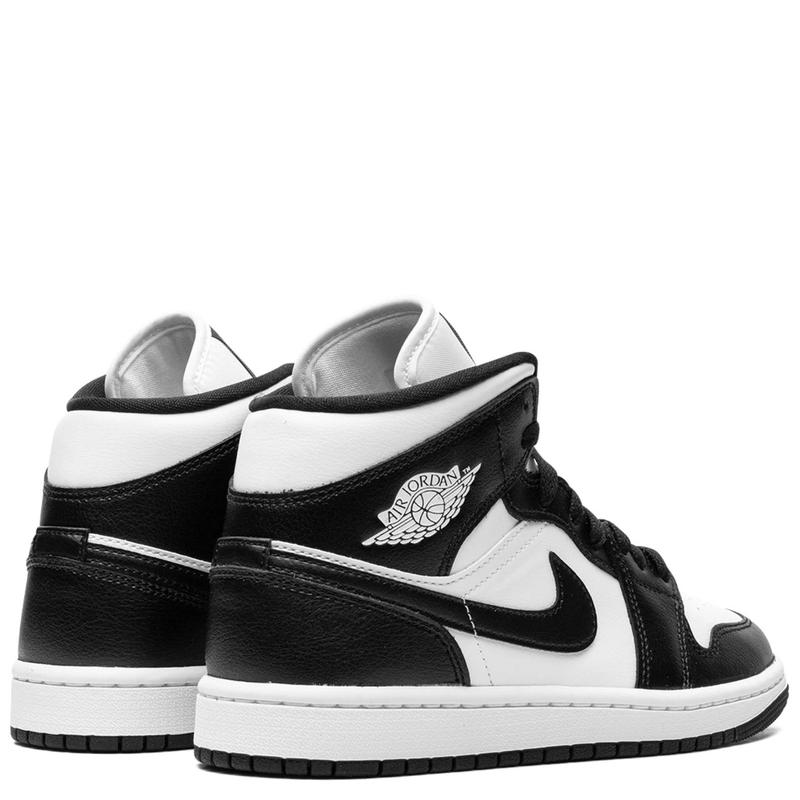 Nike Air Jordan 1 Mid Panda White Black DV0991-101 Womens Fashion Sneakers New