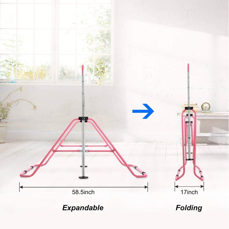 YEEGO DIRECT Expandable Gymnastics Bar, Folding Horizontal Kip Bars Junior Premium Gymnastic Equipment Monkey Climbing Tower Home Training for Kids