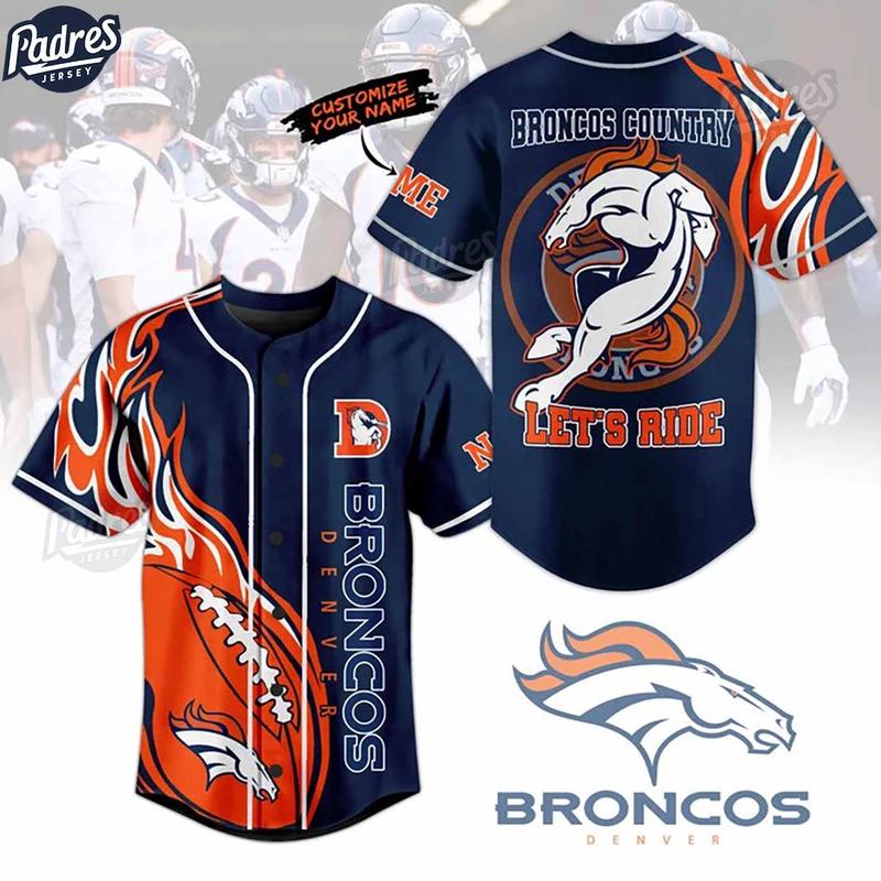 Custom D. Broncos Baseball Jersey  Retro Trendy Basball Jersey Shirt, Baseball Jersey Lover Gift For Dad Gift For Mom Outfit For Baseball Fans, Sports Lovers